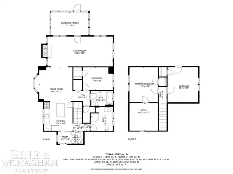 Floorplan - 421 Edgewater, Algonac, MI 48001 photo 1 of 3