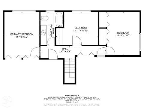 Floorplan - 870 Crescent, Grosse Pointe Woods, MI 48236 photo 5 of 6