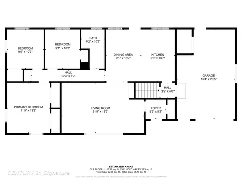 Floorplan - 11420 E Denver, Coleman, MI 48618 photo 1 of 1