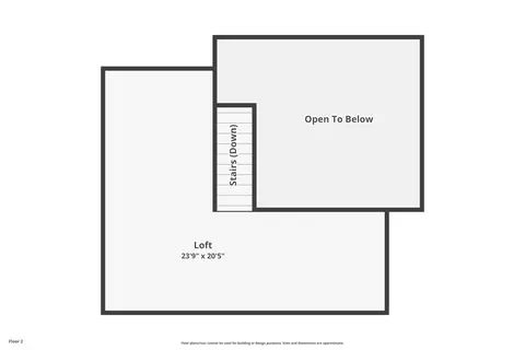Floorplan - 125 W Oak, Harrison, MI 48625 photo 2 of 2