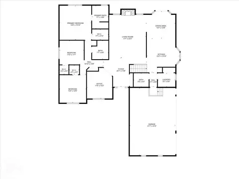 Floorplan - 21579 34 Mile, Armada, MI 48005 photo 1 of 3