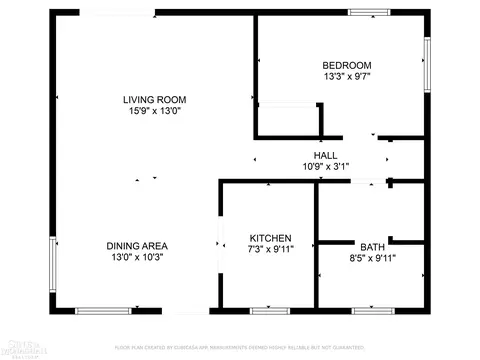 Floorplan - 7319 Bealane, Algonac, MI 48001 photo 1 of 1