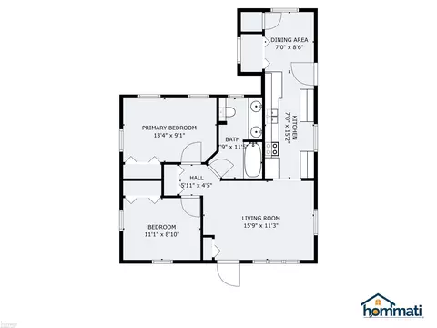 Floorplan - 1132 Wisner, Mount Morris, MI 48458 photo 1 of 1