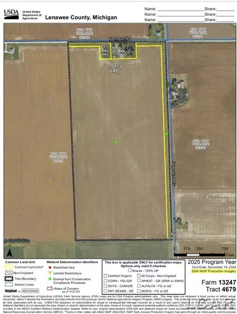 13000 Blk E Horton Rd, Riga, MI 49276