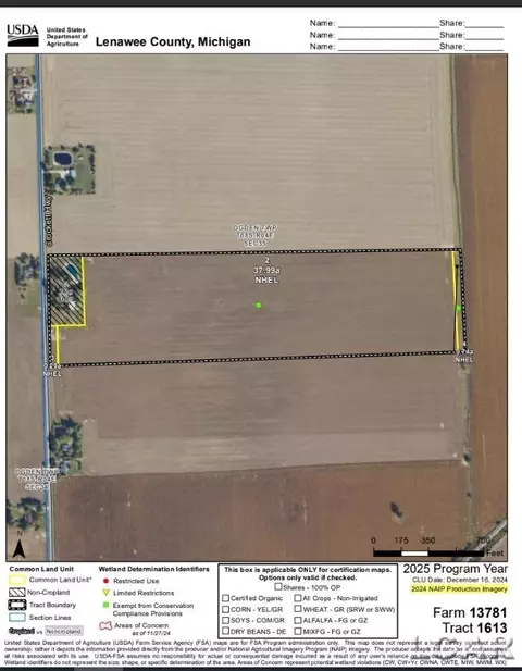 12772 Crockett Hwy #12000 CROCKETT HWY, Blissfield, MI 49228