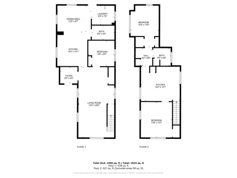 Floorplan - 519 E Mason, Owosso, MI 48867 photo 1 of 1