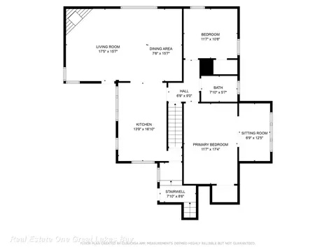Floorplan - 27 N Grout, Gladwin, MI 48624 photo 1 of 5