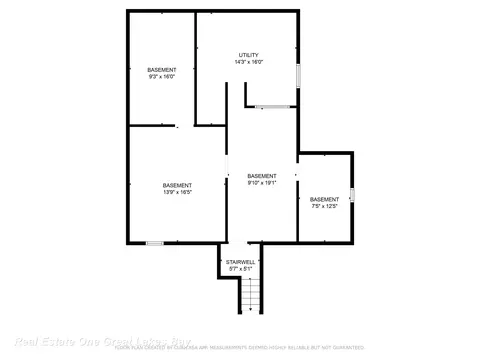 Floorplan - 27 N Grout, Gladwin, MI 48624 photo 4 of 5