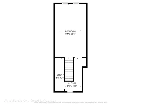 Floorplan - 27 N Grout, Gladwin, MI 48624 photo 2 of 5