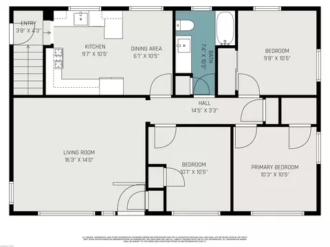 Floorplan - 23350 Mapleview, Macomb, MI 48042 photo 2 of 2