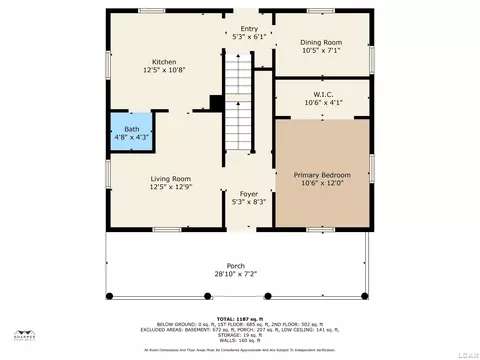Floorplan - 224 Berry, Adrian, MI 49221 photo 2 of 4
