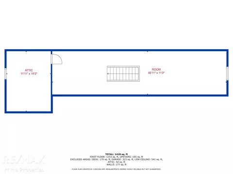Floorplan - 5350 Lange, Sebewaing, MI 48759 photo 2 of 3