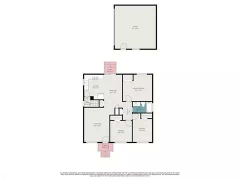 Floorplan - 415 W Baker, Clawson, MI 48017 photo 1 of 2