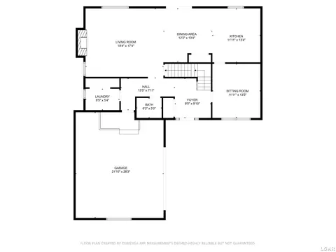 Floorplan - 1654 Nicholas, Adrian, MI 49221 photo 2 of 3