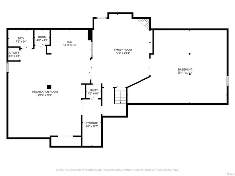 Floorplan - 8917 Hawthorne, Tecumseh, MI 49286 photo 2 of 2
