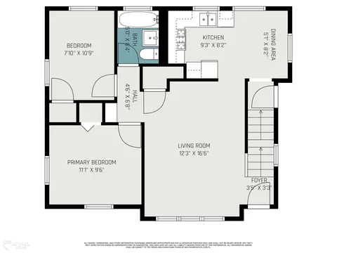 Floorplan - 708 W Second, Davison, MI 48423 photo 1 of 3