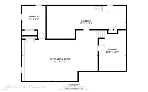 Floorplan - 8547 Tim Tam, Flushing, MI 48433 photo 5 of 7