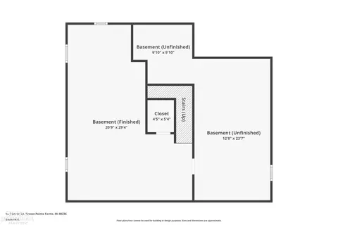 Floorplan - 55 Stanton, Grosse Pointe Farms, MI 48236 photo 3 of 4