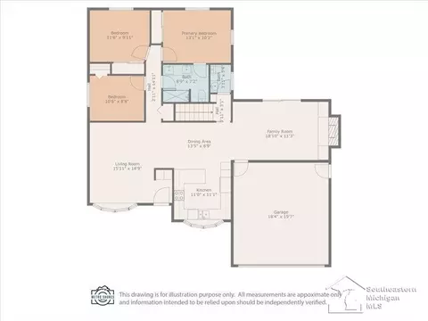 Floorplan - 14142 Dundee, Riverview, MI 48193 photo 1 of 3