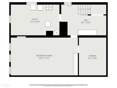 Floorplan - 419 Fitzner, Davison, MI 48423 photo 2 of 2