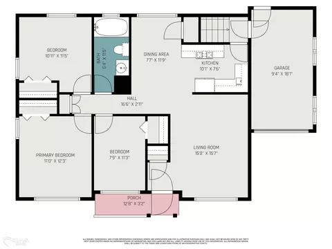 Floorplan - 419 Fitzner, Davison, MI 48423 photo 1 of 2
