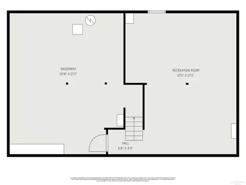 Floorplan - 8073 Nichols, Flushing, MI 48433 photo 2 of 3
