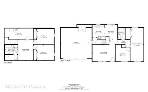 Floorplan - 824 Gerald, Flushing, MI 48433 photo 1 of 8