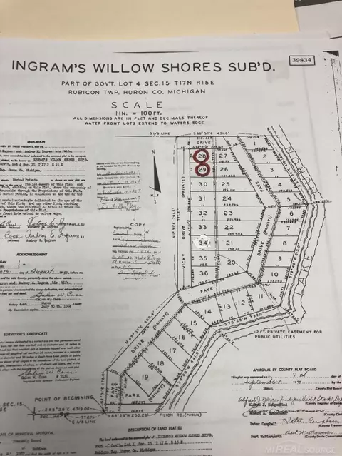 tbd Vicky, Port Hope, MI 48468