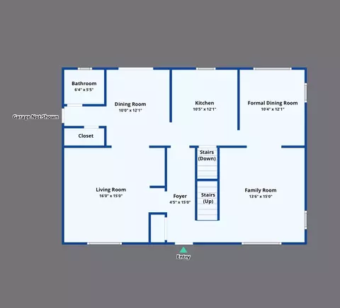 Floorplan - 6464 E 100th, Newaygo, MI 49337 photo 1 of 3