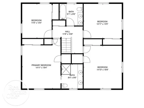 Floorplan - 76 Grosse Pointe, Grosse Pointe Farms, MI 48236 photo 2 of 3