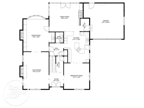 Floorplan - 76 Grosse Pointe, Grosse Pointe Farms, MI 48236 photo 1 of 3