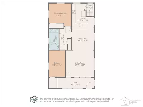 Floorplan - 18747 Riverview, Riverview, MI 48193 photo 2 of 3
