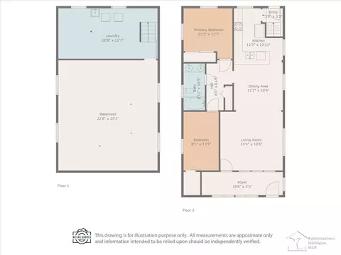 Floorplan - 18747 Riverview, Riverview, MI 48193 photo 1 of 3