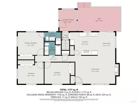 Floorplan - 4888 Cole Rd, Saginaw, MI 48601 photo 1 of 2