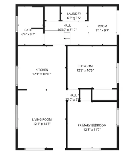 Floorplan - 4460 Ash, Gladwin, MI 48624 photo 1 of 1