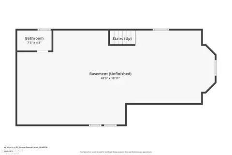 Floorplan - 65 Mapleton, Grosse Pointe Farms, MI 48236 photo 3 of 4