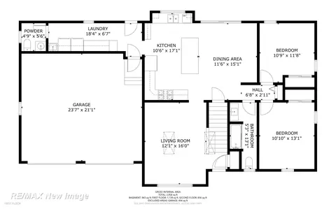 Floorplan - 6037 Scott, Mount Morris, MI 48458 photo 8 of 9