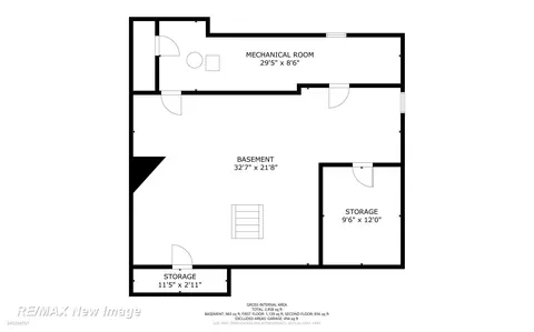 Floorplan - 6037 Scott, Mount Morris, MI 48458 photo 9 of 9