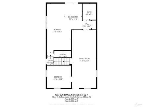 Floorplan - 824 Smith, Monroe, MI 48161 photo 2 of 4