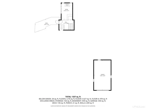 Floorplan - N10255 River, Ramsay, MI 49959 photo 3 of 5