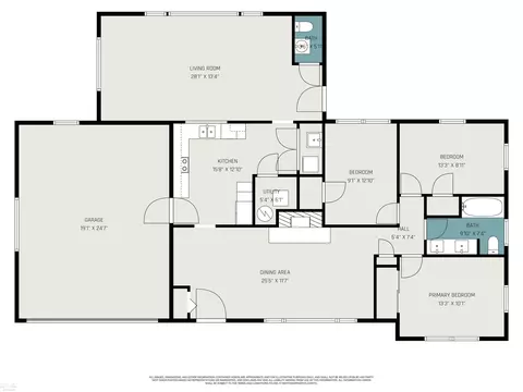 Floorplan - 7284 Cardinal, Algonac, MI 48001 photo 1 of 1