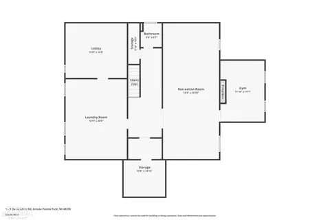 Floorplan - 1148 Devonshire, Grosse Pointe Park, MI 48230 photo 1 of 4