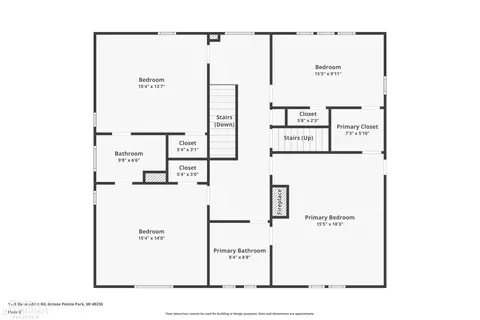 Floorplan - 1148 Devonshire, Grosse Pointe Park, MI 48230 photo 4 of 4