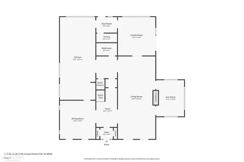 Floorplan - 1148 Devonshire, Grosse Pointe Park, MI 48230 photo 3 of 4