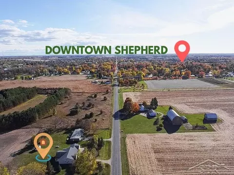 View/Area - 7333 S Shepherd, Shepherd, MI 48883 photo 13 of 15