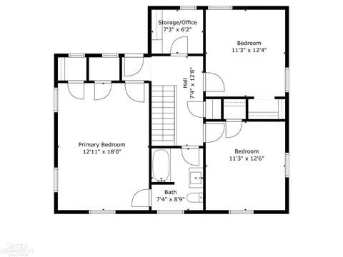 Floorplan - 410 Roland, Grosse Pointe Farms, MI 48236 photo 2 of 4