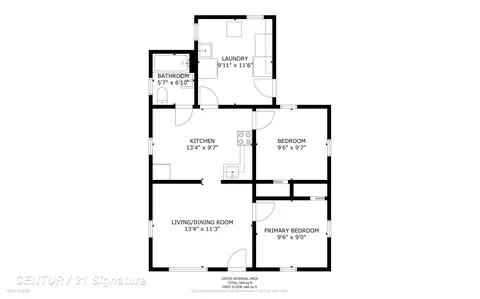 Floorplan - 6123 E Riv, Flushing, MI 48433 photo 1 of 3
