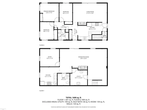 Floorplan - 1224 S 15th, Saint Clair, MI 48079 photo 3 of 3