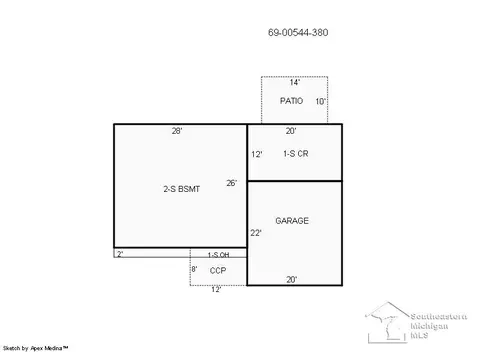 Floorplan - 800 N Roessler, Monroe, MI 48162 photo 1 of 1