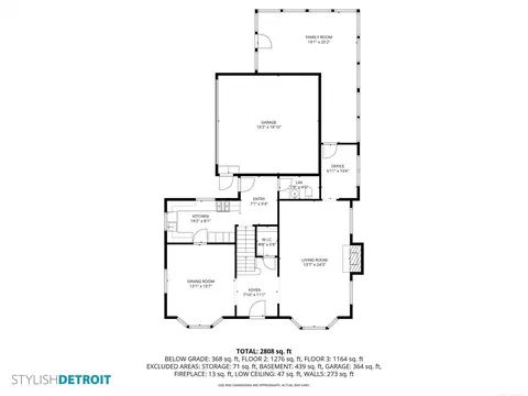 Floorplan - 265 Williams, Grosse Pointe Farms, MI 48236 photo 1 of 4